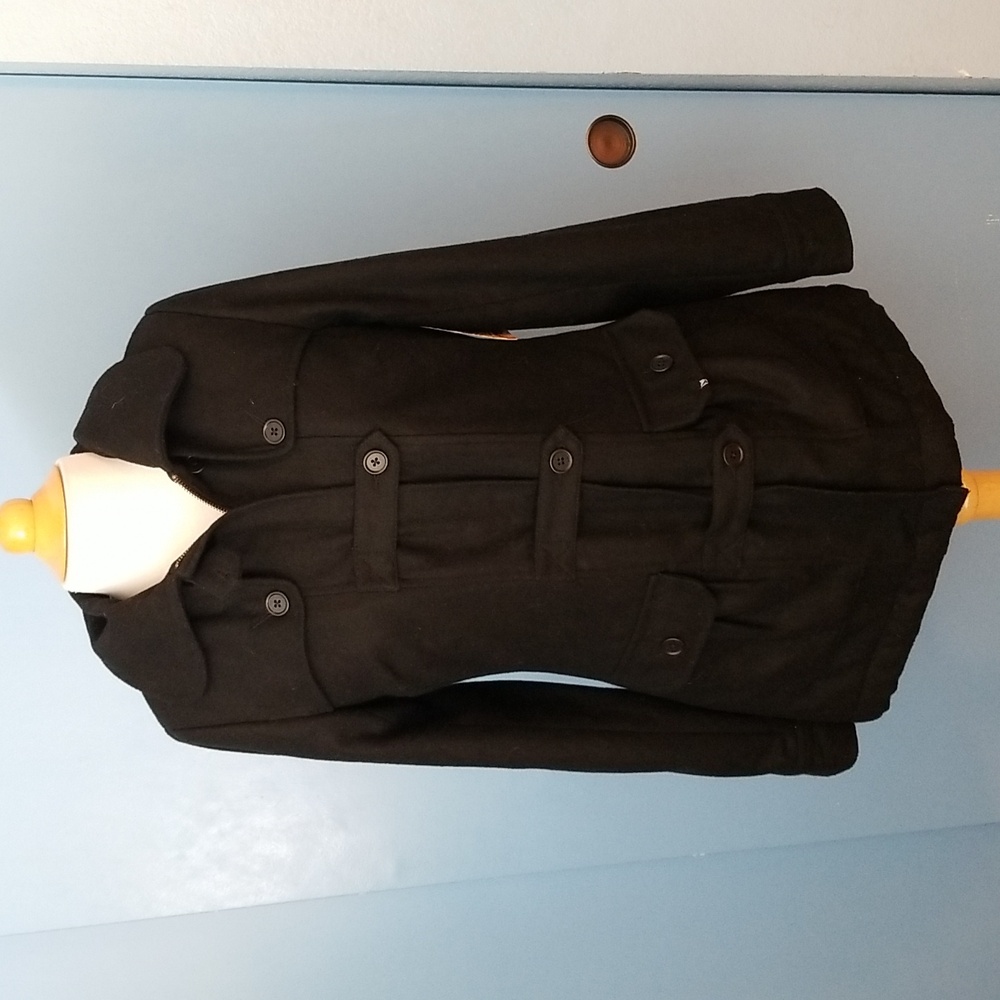 NWT Volcom Taking Time Lined Jacket Black Size S